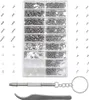 MMOBIEL 1000 Stück Edelstahl Mikro-schrauben Muttern Produktbild-Vorschau 1