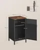 SONGMICS Comodino, mobile laterale, anta con magnete, Anteprima dell’immagine prodotto 4