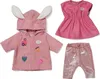 Zapf BABY born Mantel Set mit Kleid 43cm Produktbild-Vorschau 3