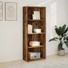 vidaXL Bücherregal Altholz-Optik 60x30x152 cm Holzwerkstoff Produktbild-Vorschau 3