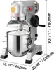 SucceBuy Komerční kuchyňský mixér, stojanový mixér o objemu Náhled obrázku produktu 8