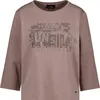 Monari Damen T-Shirt aus Baumwolle und Modal, Taupe, Größe Produktbild-Vorschau 1