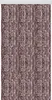 Flauschvorhang 80x185 cm in Meliert beige - braun, viele Produktbild-Vorschau 1