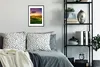 MuchoWow® Gerahmtes Poster Berge - Sonne - Natur 30x40 cm - Produktbild-Vorschau 2