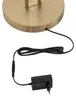 Lindby LED-Stehlampe Yveta, messing, Leselampe, dimmbar Produktbild-Vorschau 7