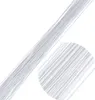 Weiße Blumendrähte 50Stück 40cm Produktbild-Vorschau 1