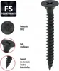 WKRĘT-MET SCHRAUBEN FÜR GIPSPLATTEN FÜR METALL 3,5X25 (1000 Anteprima dell’immagine prodotto 6