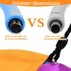 Comparison of two different types of swing frame tubes, highlighting the thickness and diameter. Produktbild-Vorschau