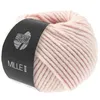 A ball of pink yarn with a black label. Produktbild-Vorschau