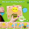 6 Stück Holzpuzzle - Tier Montessori Spielzeug - Produktbild-Vorschau 4