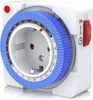 BEARWARE 24h kompakte Zeitschaltuhr 15 min. Zeitintervalle Produktbild-Vorschau 1