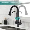 Küchenarmaturen 360°Schwenkbar 3 Wege Wasserhahn Küche mit Produktbild-Vorschau 13