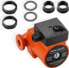 A VEVOR brand circulator pump with several accessories, including nuts and washers, is displayed against a white background. Voir les images du produit