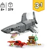 LEGO Creator 3-in-1-Set Wilder Hai mit Schatztruhe - Produktbild-Vorschau 23