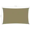 vidaXL Sonnensegel Oxford-Gewebe Rechteckig 3x6 m Beige Produktbild-Vorschau 7