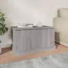 vidaXL Cassapanca Grigio Sonoma 70x40x38 cm Materiale Anteprima dell’immagine prodotto 3