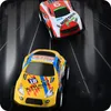 Two toy race cars on a track. Náhľad obrázku produktu