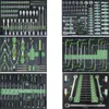 6 x Werkstattwageneinlagen 520 x 400 mm bestückt mit 254 Produktbild-Vorschau 1