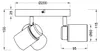 Badkamerspot met reflector, IP44, ANGELO 880430306, merk Productafbeelding-voorbeeld 17