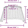 vidaXL Lampenschirm Braun Ø50x30 cm Korbweide Produktbild-Vorschau 7