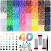 Strassstein-Set – 32.000 Stück – 0,3 cm – 40 Farben – Produktbild-Vorschau 1