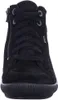 A close-up, front-facing view of a black high-top boot. Anteprima dell’immagine prodotto