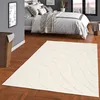 Flachgewebe Teppich Sevilla Wellen Creme, Größe:160x230 cm Produktbild-Vorschau 1