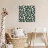 MuchoWow® Poster Blumen - Blätter - Muster 50x50 cm - Produktbild-Vorschau 7
