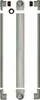 Slimtube Abflussrohr oval 750 mm Produktbild-Vorschau 1