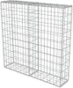 vidaXL Gabionenwand mit Abdeckung Verzinkter Stahl Produktbild-Vorschau 4