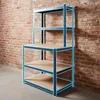Humberg HR-855, Metallregal mit Schreibtisch, 180 x 100 x Produktbild-Vorschau 10
