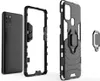 A disassembled black phone case and phone. Produktbild-Vorschau