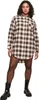 Urban Classics Ladies - Oversized Flannel Hemd Kleid - L Produktbild-Vorschau 7