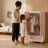 Kinderkleiderschrank 'Vaarentaa' mit Schublade 126 x 60 x Produktbild-Vorschau 6