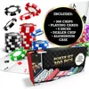 Generic Pokerset - 300 Chips - Valise en aluminium - Voir les images du produit 6