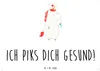 Mr. & Mrs. Panda Magnetschild Einhorn Krankenschwester DIN Produktbild-Vorschau 1
