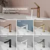 A collage of different faucet color variants displayed on sinks. Anteprima dell’immagine prodotto