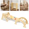 UISEBRT 7-in-1 Montessori Klettergerüst Indoor, Holz Produktbild-Vorschau 1
