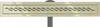 Mexen Flat 360° M18 scarico lineare rotante 70 cm, oro - Anteprima dell’immagine prodotto 4