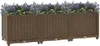 vidaXL Hochbeet 120 x 40 x 38 cm Polypropylen Produktbild-Vorschau 2