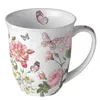 Tasse aus Porzellan Amelia white  - Schmetterlinge an Produktbild-Vorschau 1