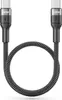 A coiled USB-C cable with two USB-C connectors. Produktbild-Vorschau