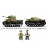 Carro armato medio italiano dell'esercito Sluban M38-B0711 Anteprima dell’immagine prodotto 8