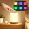 Tischlampe Kabellos LED Akku Nachttischlampe LED Nachtlicht Produktbild-Vorschau 1