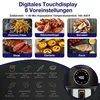 Air Fryer Glas 6L Heißluftfritteuse digital einstellbar Produktbild-Vorschau 6