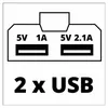 Einhell Power X-Change USB-Akku-Adapter TE-CP 18 Li Produktbild-Vorschau 5