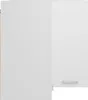 vidaXL Armoire d'angle suspendue Lyon blanc 57x57x60 cm Voir les images du produit 5