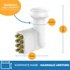 PremiumX Octo LNB weiß SAT für 8 Teilnehmer DVB-S2 HD 4K Produktbild-Vorschau 5