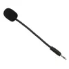 A black gaming headset microphone with a 3.5mm jack on a white background. Náhled obrázku produktu