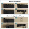 doporro Garderobenhaken Kleiderhaken Wand mit 7 Haken für Produktbild-Vorschau 6